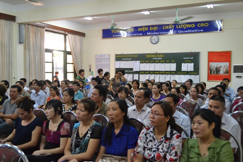 Câu lạc bộ cha mẹ Win88 nhà cái không bị chặn khối 12 - “Trợ giúp học thi và định hướng thi đại học”