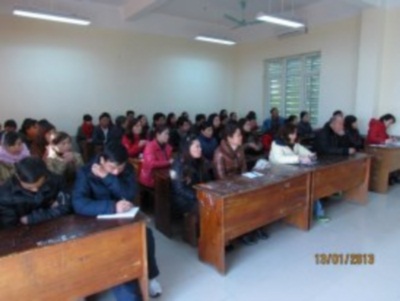 Họp phụ huynh cuối học kì I