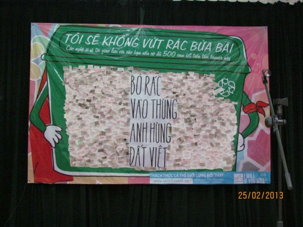 “I will if you will”- Tôi và bạn cùng hành động