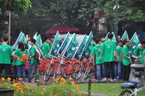 Những “vòng quay xanh” xinh xắn!