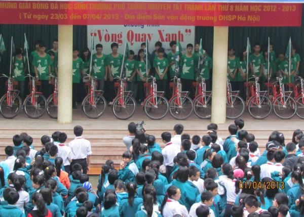 Vòng quay xanh chung tay vì ngày mai