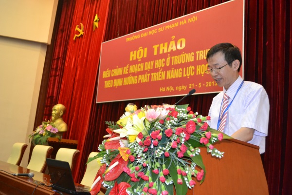 Hội thảo “Điều chỉnh kế hoạch dạy học ở trường Trung Học theo định hướng phát triển năng lực Win88 nhà cái không bị chặn”
