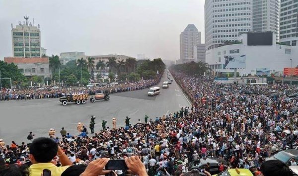 Vô cùng thương tiếc Đại tướng