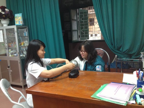 Phòng y tế trường mình