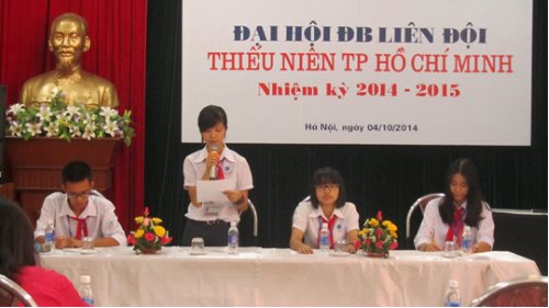 Đại hội liên đội Thiếu niên tiền phong Hồ Chí Minh - Nhiệm kì 2014 – 2015