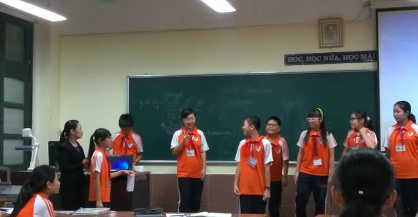Ấn tượng về một giờ học Tiếng Anh