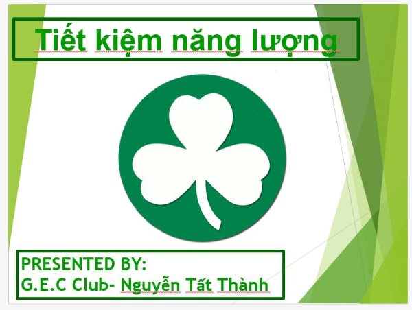“Xanh” cùng GEC