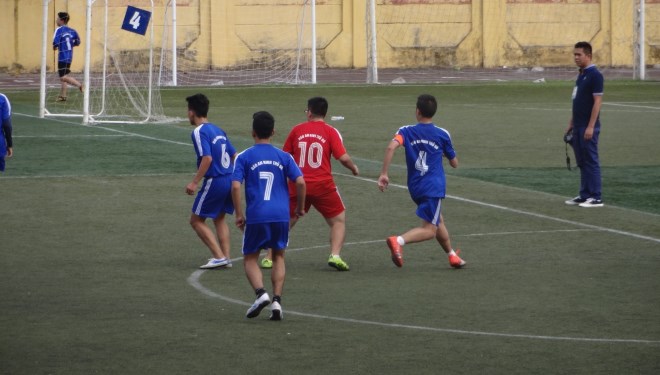 Giải Bóng đá An ninh thủ đô 2015: Bước qua kỳ phùng địch thủ đầu tiên.