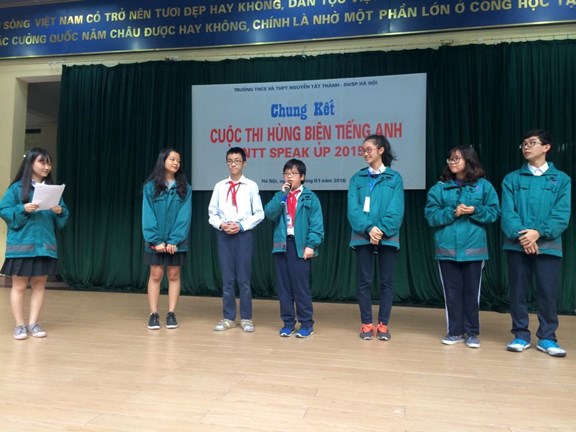 “SPEAK UP NTT” – nơi tài năng tiếng Anh tỏa sáng