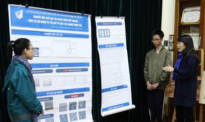 Sẵn sàng bước vào Hội thi Khoa học kĩ thuật cấp Quốc gia 2016