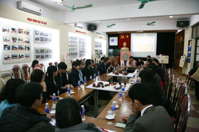 Trao đổi kinh nghiệm dạy học liên môn