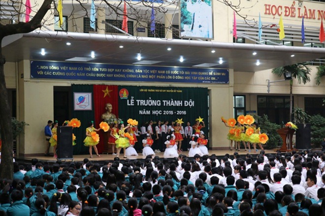 Tự hào và xúc động – Lễ trưởng thành Đội