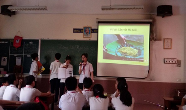 Giờ học Ngữ văn cuối năm thú vị!