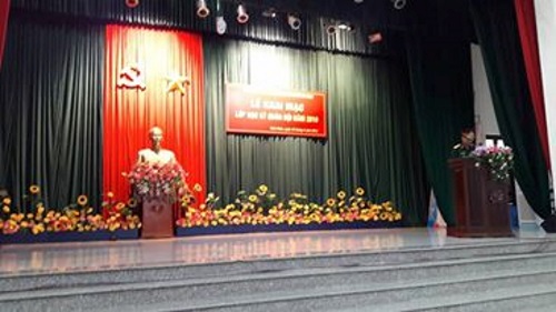 Khai mạc học kì quân đội năm học 2016 – 2017