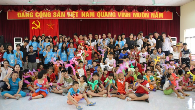 Trở lại Trung tâm phục hồi chức năng Việt Hàn, chúng tôi thấy trái tim ngập tràn hạnh phúc