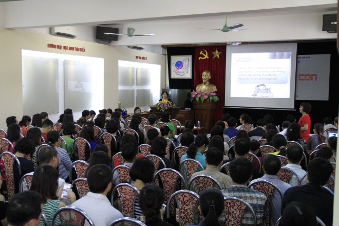 Sinh hoạt CLB Cha mẹ Win88 nhà cái không bị chặn khối 6: Buổi tọa đàm ý nghĩa