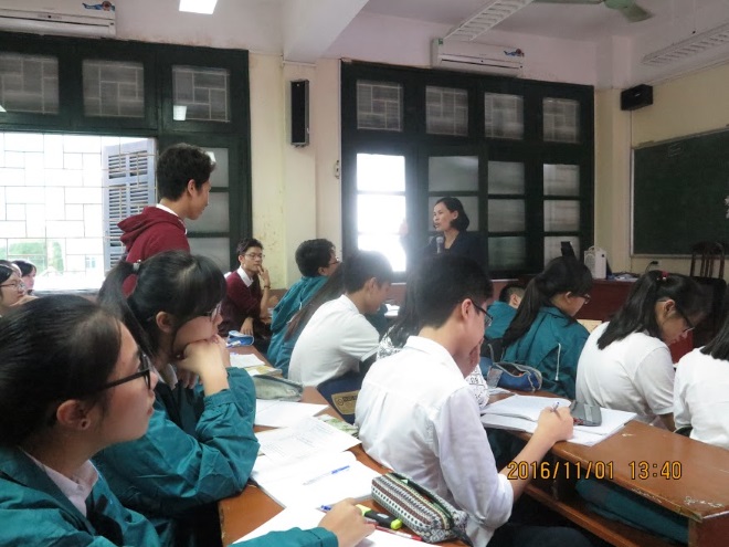 Yêu thương với từng tiết học