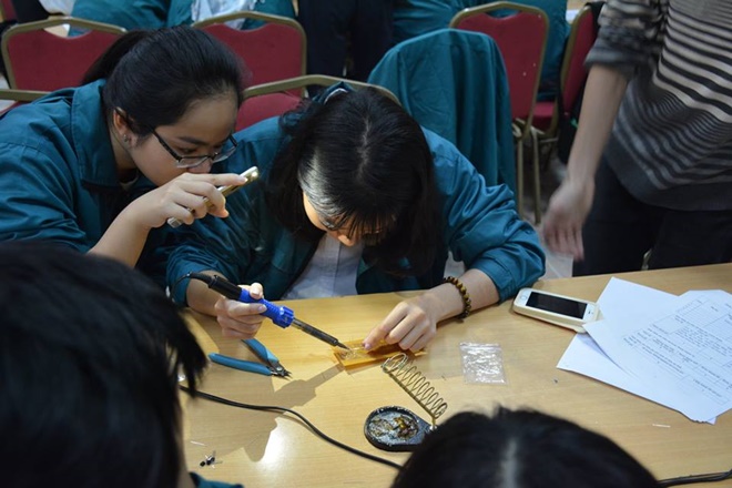 Hành trình trải nghiệm thú vị tại khoa Sư phạm kỹ thuật trường Đại học Sư phạm Hà Nội