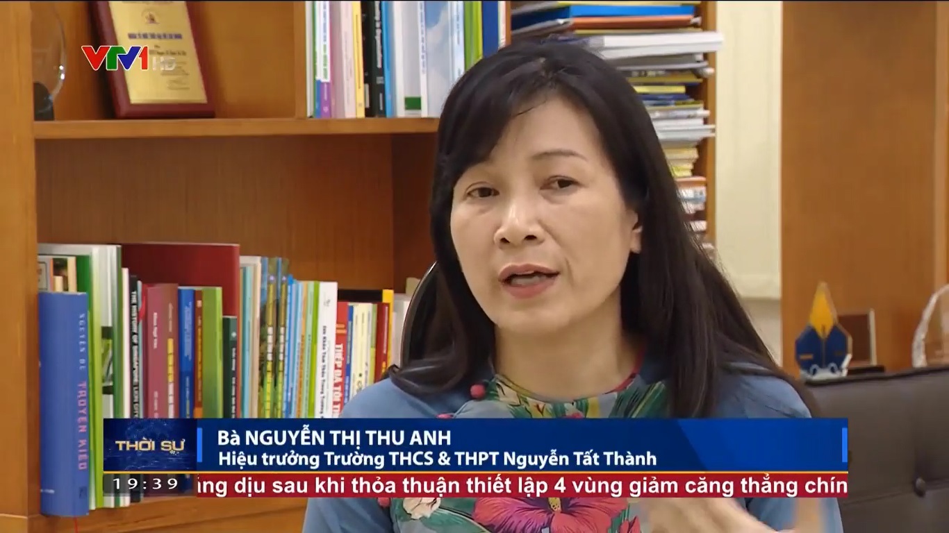 Hoạt động trải nghiệm sáng tạo tại trường THCS & THPT Nguyễn Tất Thành - VTV1