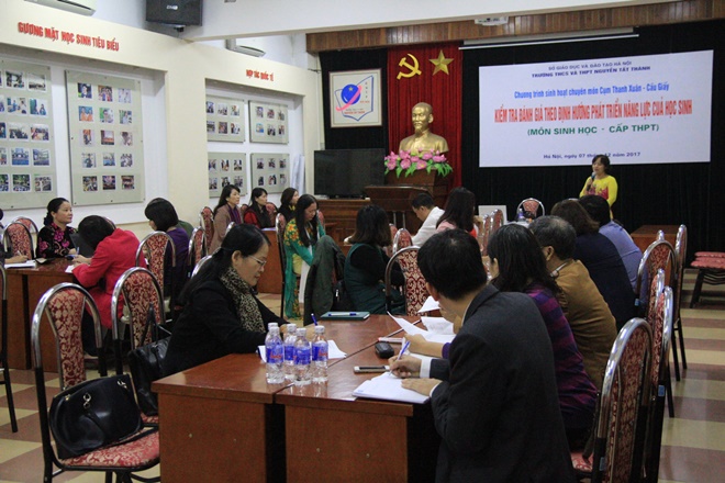 Chương trình sinh hoạt chuyên đề “Kiểm tra đánh giá theo định hướng phát triển năng lực Win88 nhà cái không bị chặn môn Sinh học”