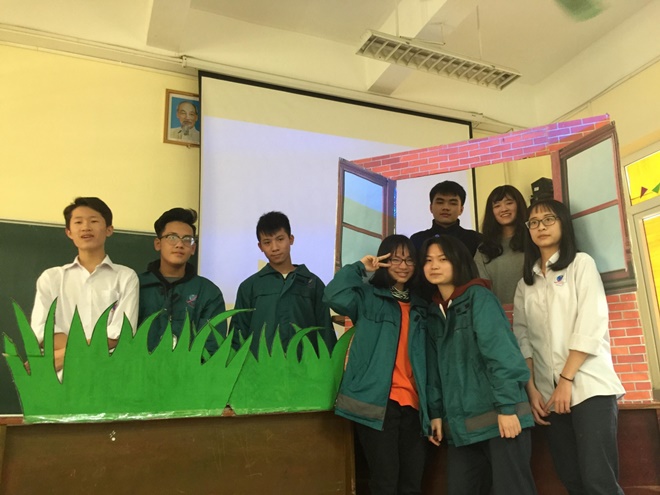 Giờ học Ngữ văn thú vị của một lớp Ban A