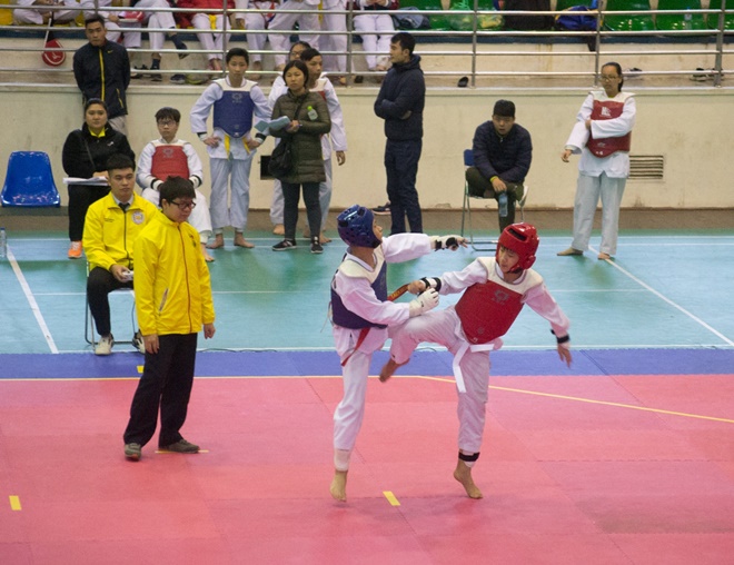 Luôn mỉm cười nhé – các võ sĩ Taekwondo!