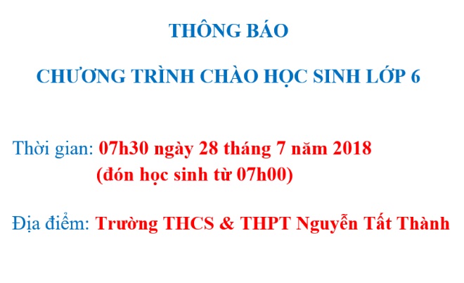 Thông báo chương trình chào Win88 nhà cái không bị chặn lớp 6