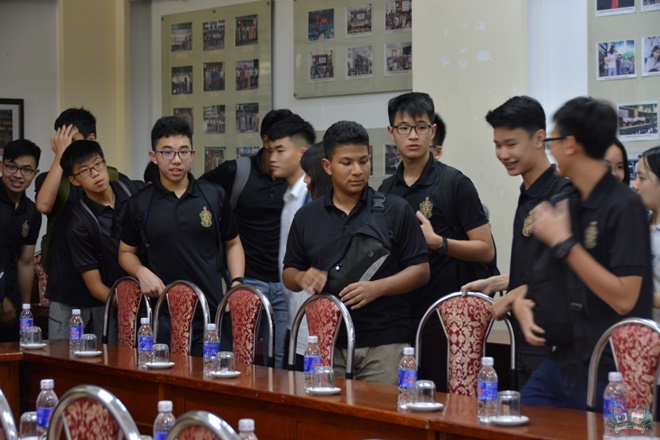 Hành trình hợp tác quốc tế Raffles - Nguyễn Tất Thành