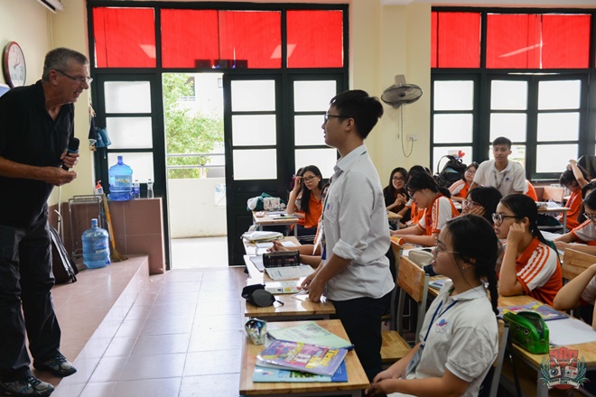 Những tình nguyện viên quốc tế và trải nghiệm khó quên tại trường Nguyễn Tất Thành