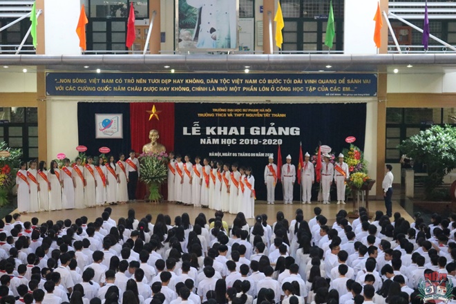 Lễ Khai giảng năm học 2019-2020: Lấp lánh những giọt nắng, những nụ cười hạnh phúc