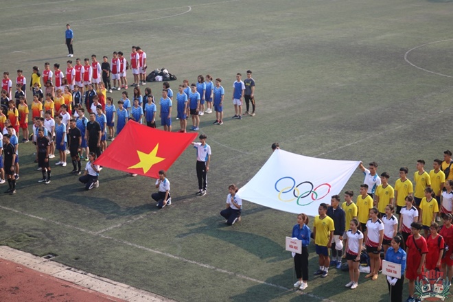 Khai mạc Giải Bóng đá – Bóng chuyền Đại học Sư phạm Hà Nội năm học 2019 - 2020