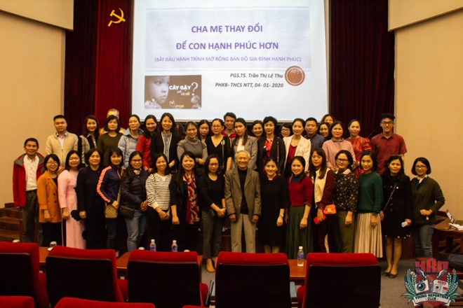 Sinh hoạt CLB Cha mẹ Win88 nhà cái không bị chặn Khối 8: Cha mẹ thay đổi để con hạnh phúc hơn