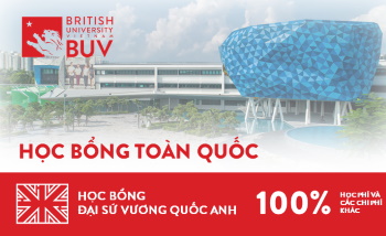 BUV - Học bổng toàn quốc