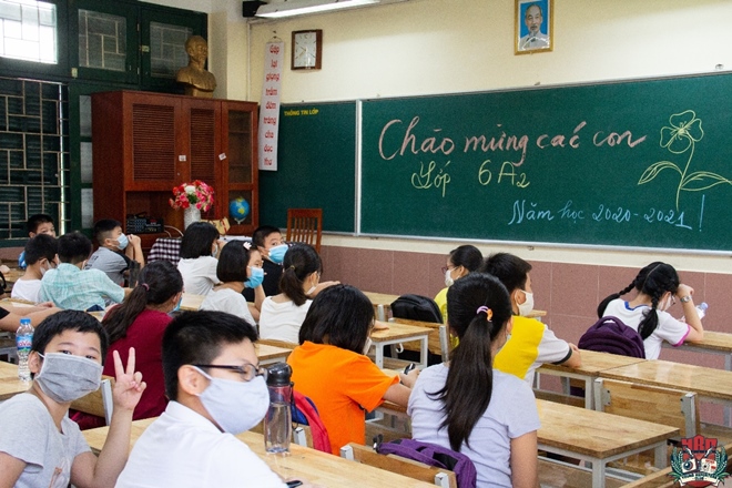 Ngày đầu tiên trở lại ngôi trường mang tên Bác
