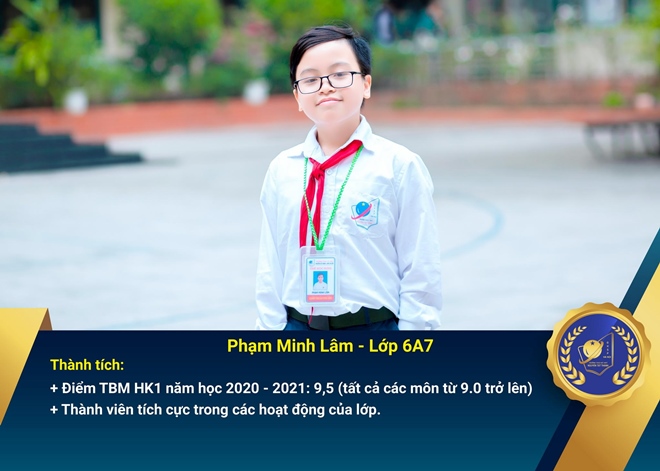 Gặp gỡ thủ khoa khối 6 năm học 2020-2021