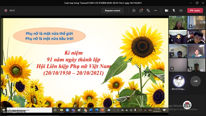 Phụ nữ là một nửa thế giới, phụ nữ là một nửa bầu trời
