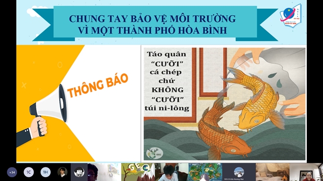Thả cá, không thả túi nilon