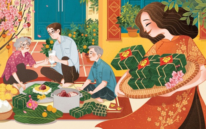 Tết Nguyên Đán - hương sắc dân tộc Việt
