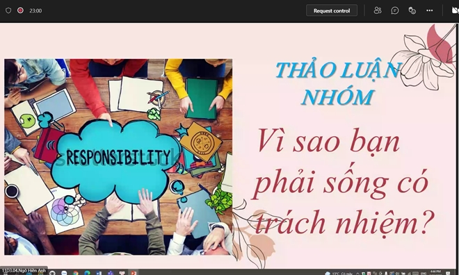 Trách nhiệm - hành trang trên bước đường trưởng thành