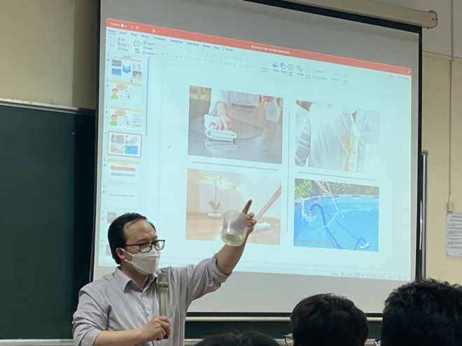 Một giờ học STEM Hoá học lớp 10A1 chúng mình có gì?