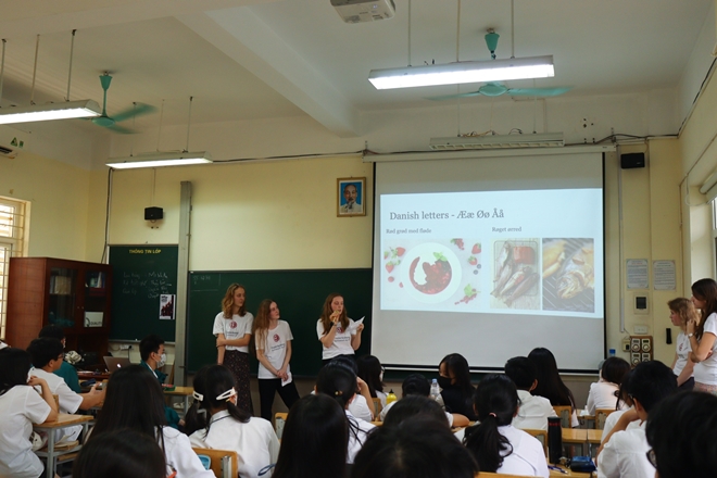 Buổi học văn hoá đáng nhớ cùng những người bạn đến từ Đan Mạch