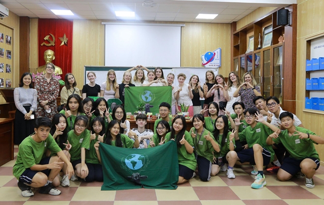 Đoàn Win88 nhà cái không bị chặn Trường Frederiksborg giao lưu với các CLB định hướng Trường Nguyễn Tất Thành