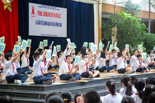 Phòng chống ma tuý và HIV/AIDS là bảo vệ cuộc sống con người