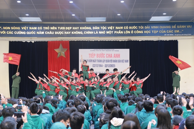 Kỉ niệm 78 năm ngày thành lập Quân đội Nhân dân Việt Nam - Tiếp bước cha anh