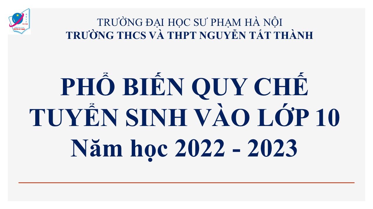 Thông báo điều chỉnh lịch thi, phổ biến quy chế thi và xem số báo danh thi tuyển sinh vào lớp 10 năm học 2022 - 2023