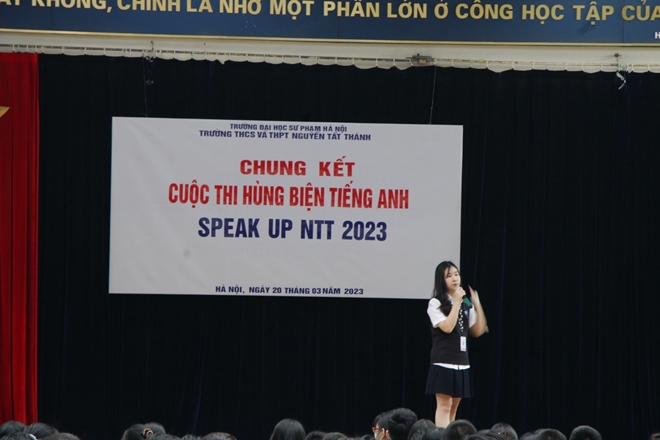 Chung kết SPEAK UP NTT 2023 - Nơi những tài năng hùng biện tỏa sáng