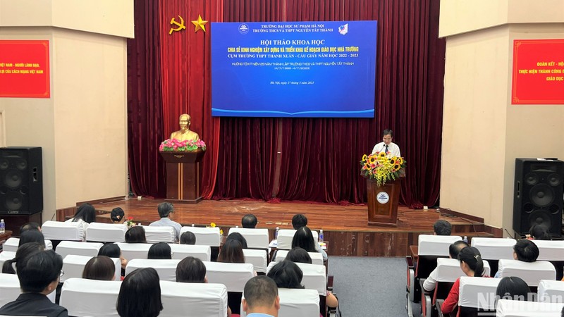 Nâng cao chất lượng xây dựng và triển khai kế hoạch giáo dục nhà trường