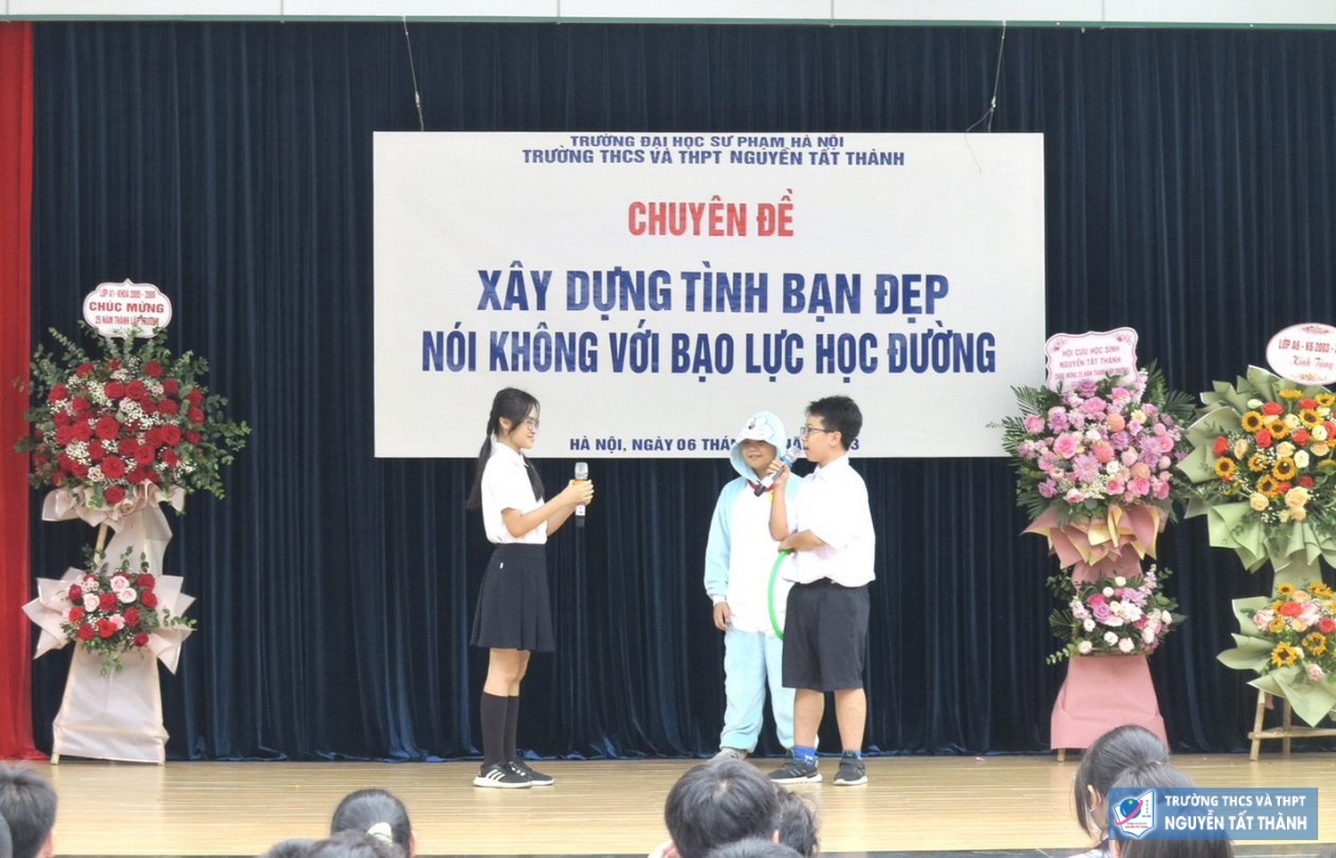 Xây dựng tình bạn đẹp - Nói không với bạo lực học đường