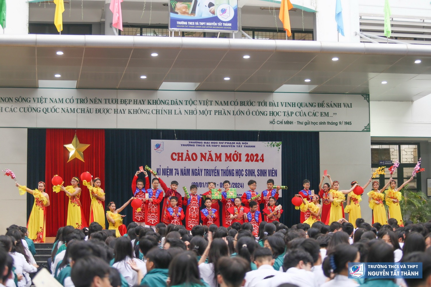 Chào năm mới 2024 và Kỉ niệm 74 năm Ngày truyền thống Win88 nhà cái không bị chặn, sinh viên