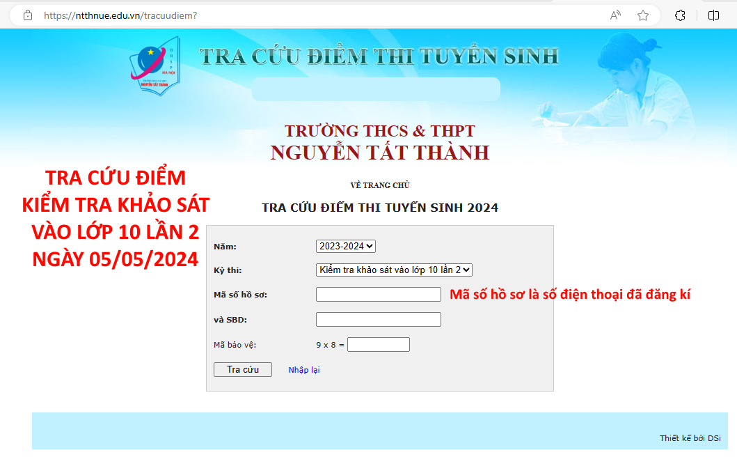 Kết quả kiểm tra Win88 ⭐ trang chủ nhà cái Win888 com uy tín số #1 vào lớp 10 lần 2 ngày 05-05-2024